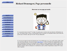 Tablet Screenshot of demongeot.biz